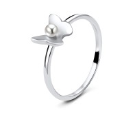 Pearl Silver Rings NSR-2891